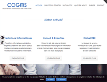 Tablet Screenshot of cogitis.fr